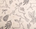 Pościel flanela 200x220 +2x70x80 Boho Świąteczn
