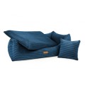 Legowisko dla psa ortopedyczne RIMINI navy blue