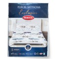 Pościel satynowa 160x200+2x70x80 Pióra 60A Exclusive opakowanie