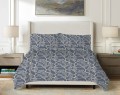 Pościel satynowa bawełna 200x220+2x70x80 Ciemna 63A Exclusive