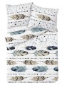 Pościel z satyny 200x220+2x70x80 Pióra 60A Exclusive