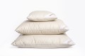 Poduszka puchowa 50x60 elegancka cappuccino MoonLight Notte