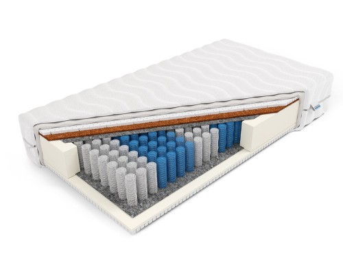 Materac 160x200 Nemezis pocket z kokosem i lateksem