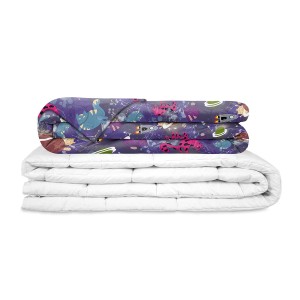 Kołderka obciążeniowa dla dzieci 90x120 letnia Kosmiczne Koty Gravity Blanket