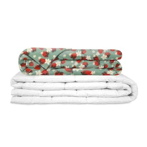 Kołderka obciążeniowa dla dzieci 90x120 letnia Truskawki Gravity Blanket