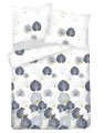 Pościel satyna bawełniana 200x220+2x70x80 lilia wodna 18A Premium