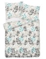 Pościel satynowa 200x220+2x70x80 gałązki 14A Premium Matex