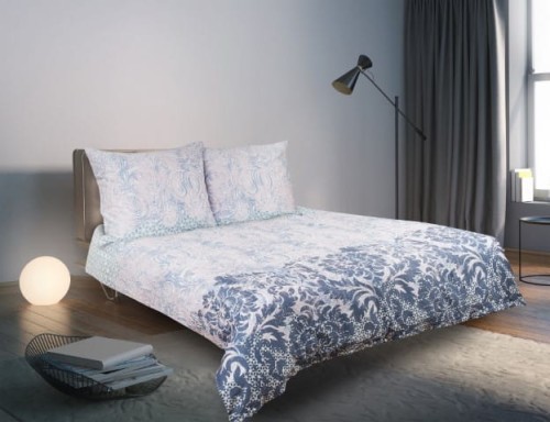 Pościel satynowa 160x200+2x70x80 Glamour 01A Premium Matex