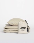 Pościel 220x240 bawełniana Naturalna Piaskowa Beż Boho Premium Pure Hop Design 