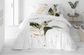 Pościel z bawełny egipskiej 160x200+2x70x80 Liście 22 elegancka Prestige