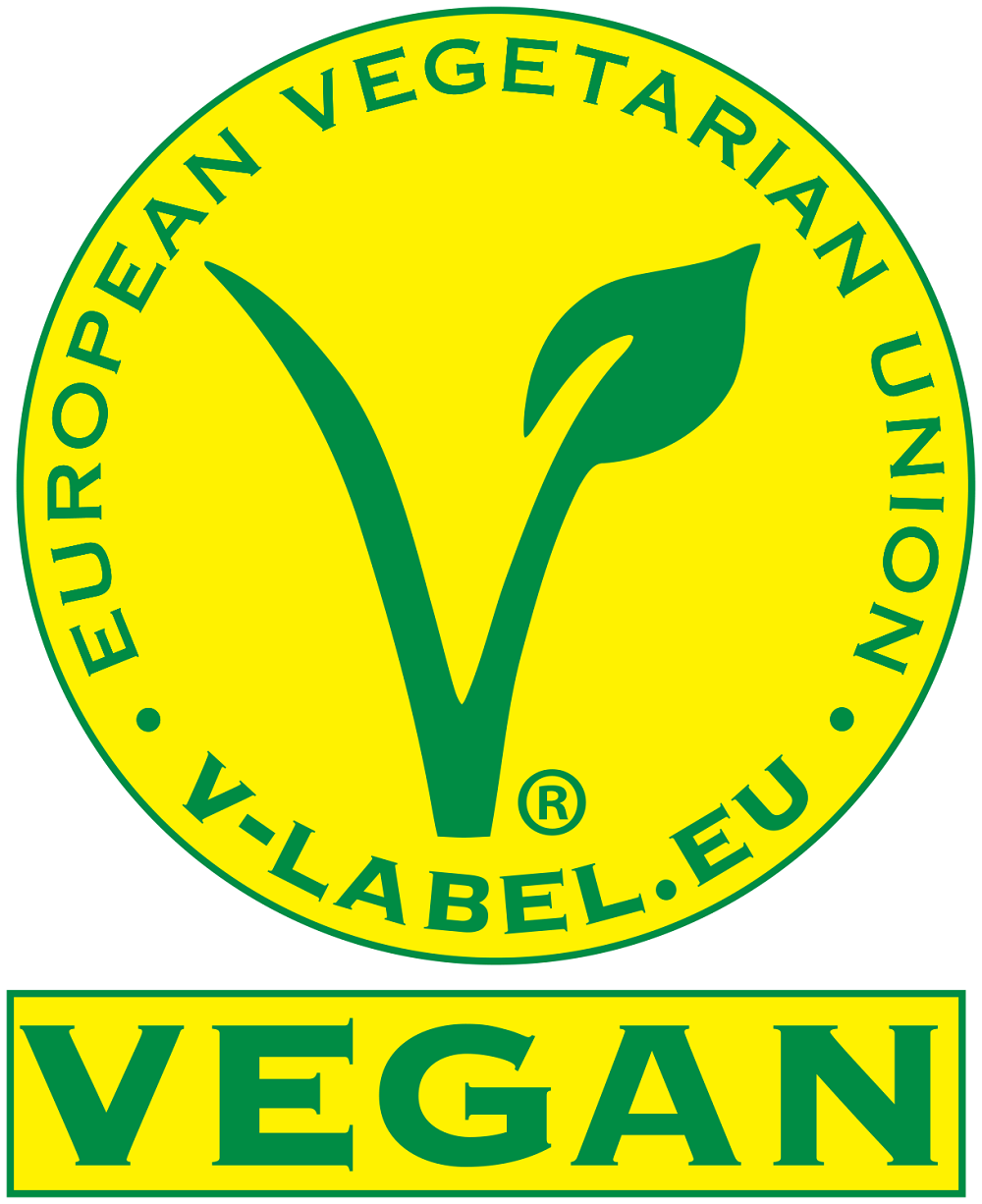 Certyfikat V-LABEL pościel dla wegan